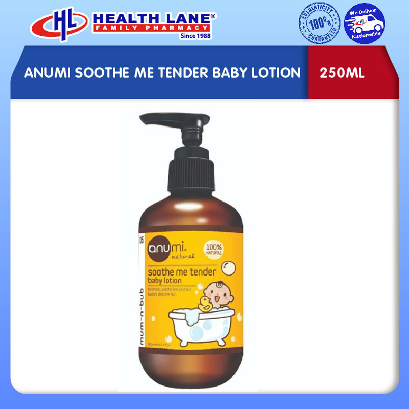 ANUMI SOOTHE ME TENDER BABY LOTION (250ML)